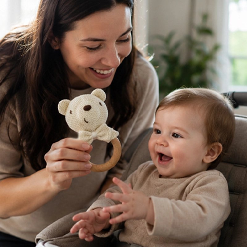 Hochet bébé hapiness