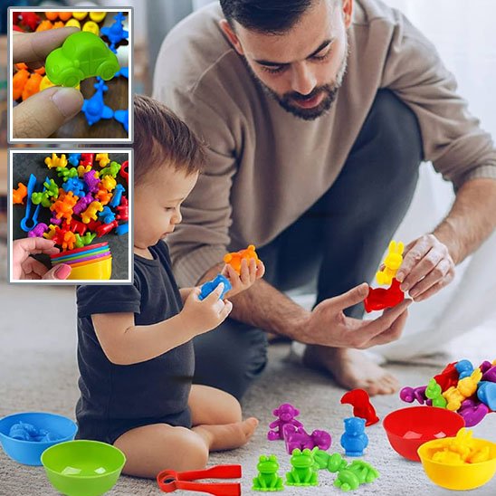 Jouet bébé auto couleur