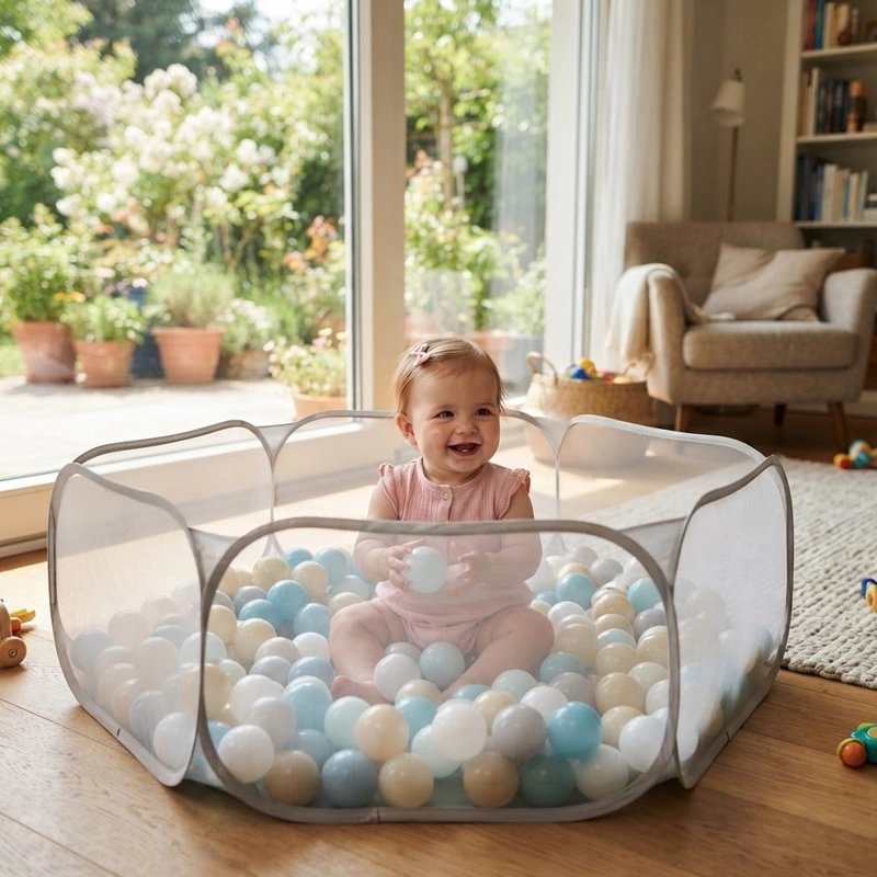 Piscine a balle bebe secure joy
