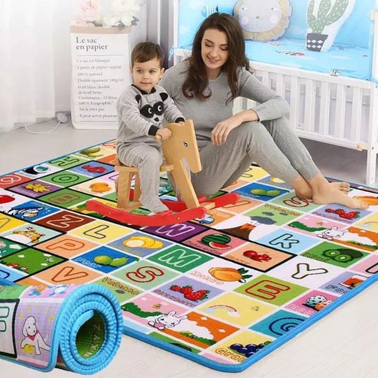 tapis d'éveil bebe maman