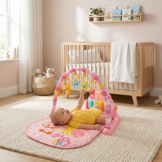 LES BIENFAITS D'UN TAPIS D'EVEIL BEBE