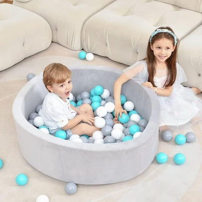 Balle piscine a balle bleu