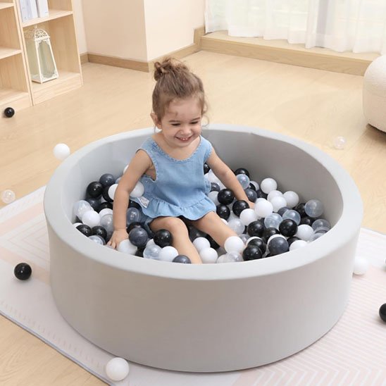 Balle piscine a balle noir