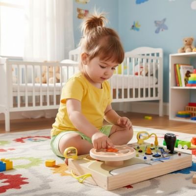 Busy board fillette