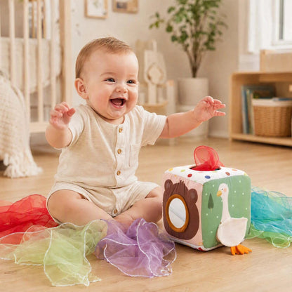 Cube d'activité bebe joyeux