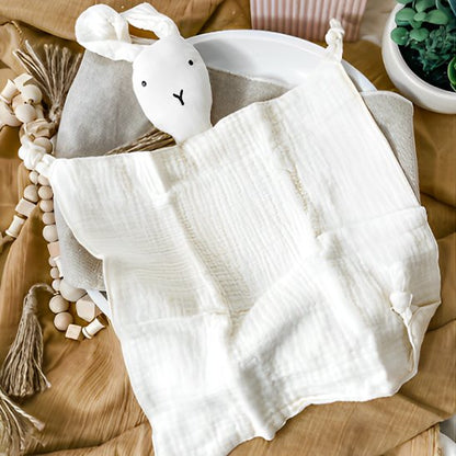 Doudou bebe blanc
