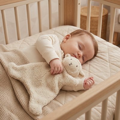 Doudou bebe endormi