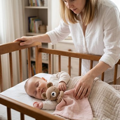 Doudou bebe maman chambre