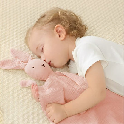 Doudou bebe rose