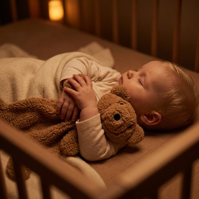 Doudou ourson marron