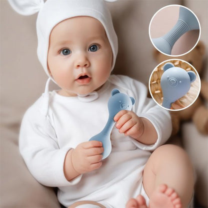 Hochet bébé en  blanc