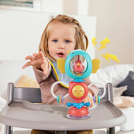 Hochet bébé fillette calme