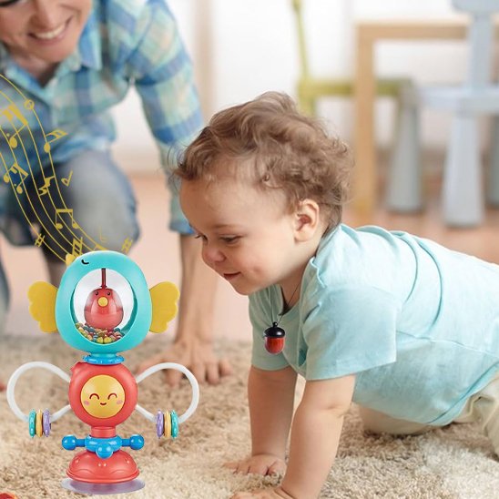 Hochet bébé stable