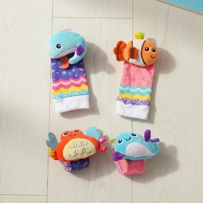 Hochet bebe couleurs 