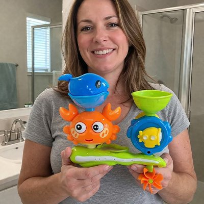 Jouet baignoire bebe cascade