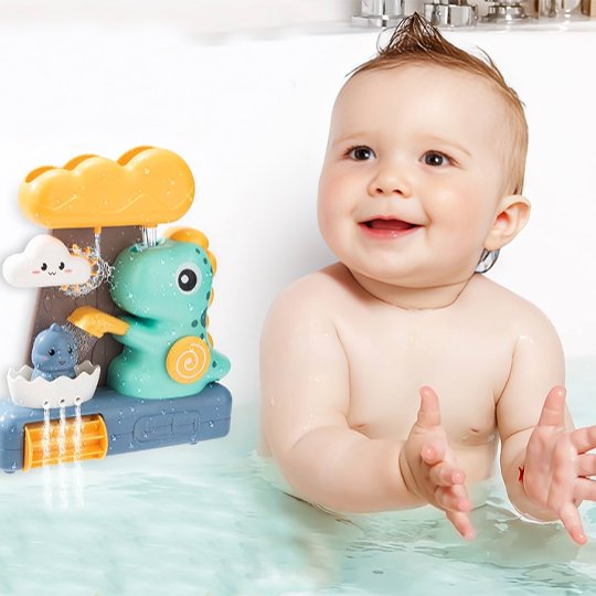 Jouet baignoire bebe dans l'eau