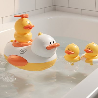 Jouet bain bébé canard