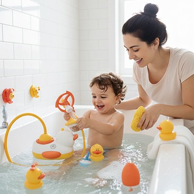 Jouet bain bébé kit douche