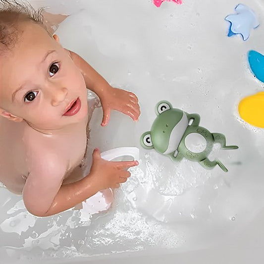 Jouet bain vert bebe