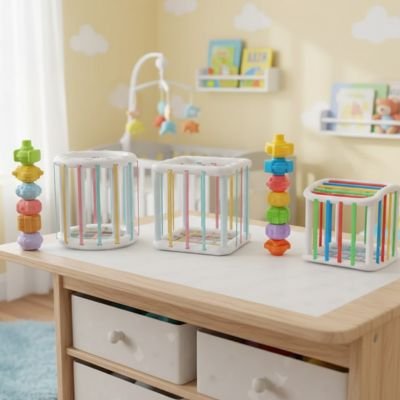 Jouet bebe 6 mois 3 formes