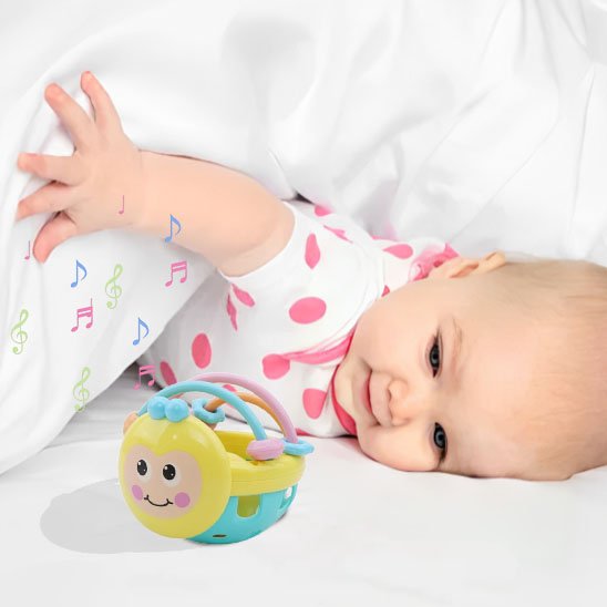 Jouet bebe éveil escargot