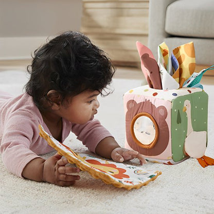 Jouet bebe cube miroir
