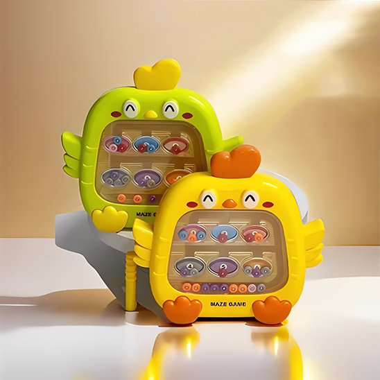 Jouet bebe poussin magnetique