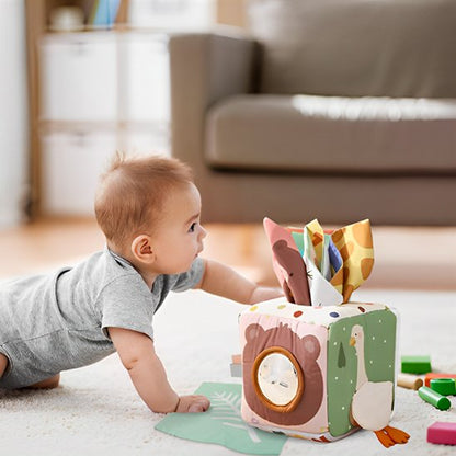 Jouet bebe tissue