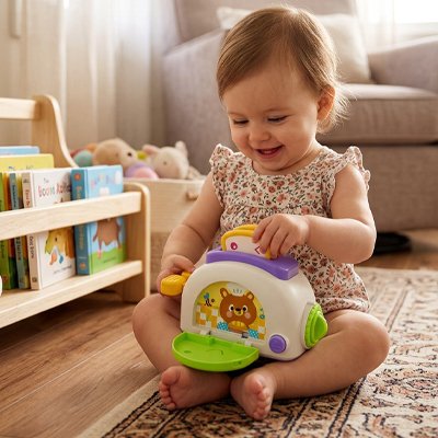 Jouet bebe toaster