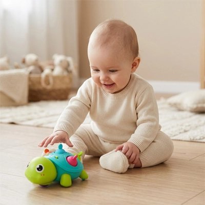 Jouet bebe tortue