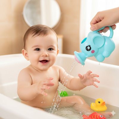 Jouet de bain pour bebe elephant