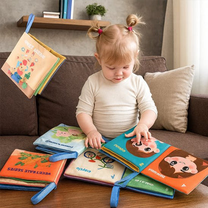 Livre bebe en tissus collection