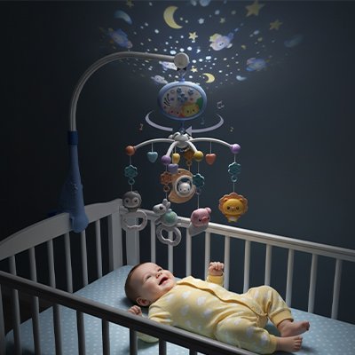 Mobile bébé galaxy
