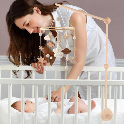 Mobile bebe celeste