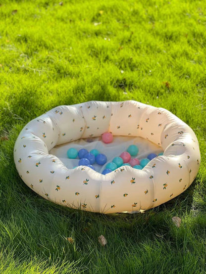 piscine a balle citron