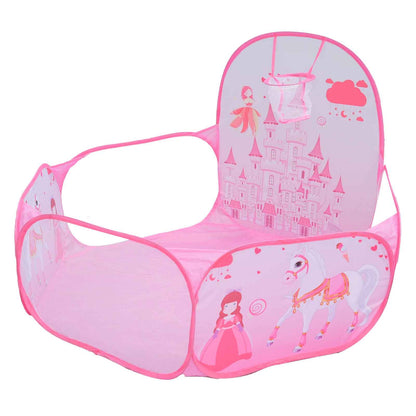 piscine a balles rose