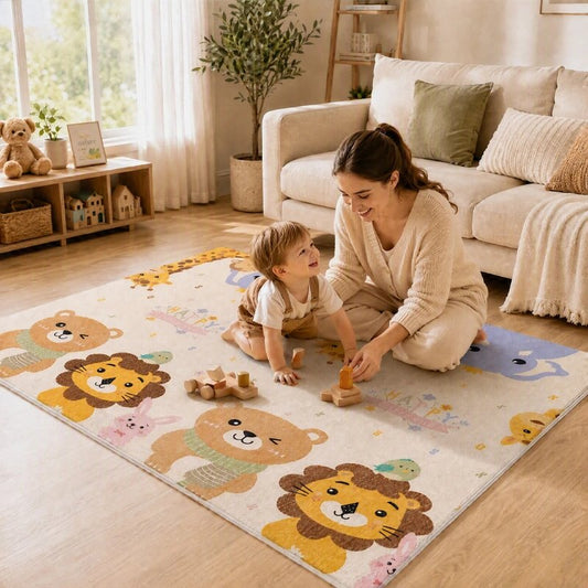 Tapis bebe mousse jungle