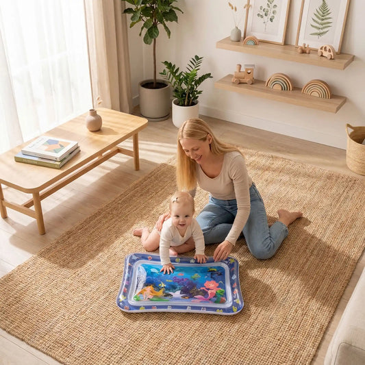 tapis d'eau éveil bebe salon