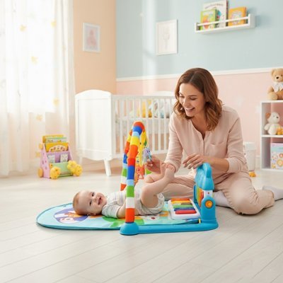 Tapis d'éveil bébé chambre