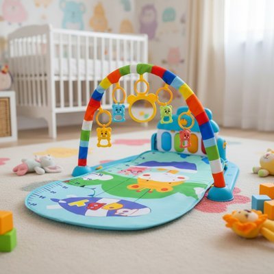 Tapis d'éveil bébé plus autres jouet