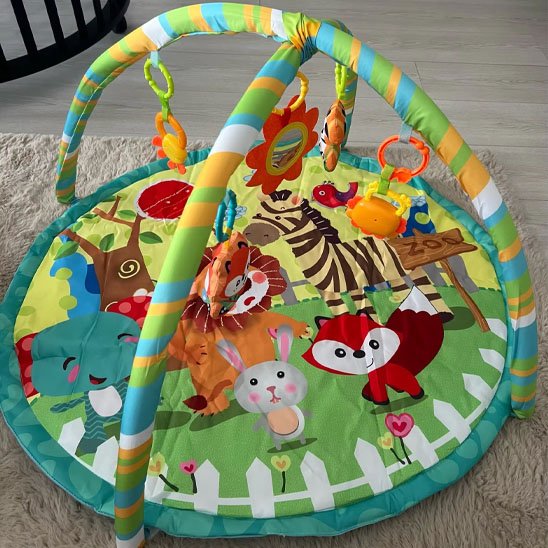 tapis d'éveil salon