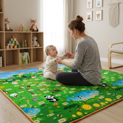 Tapis de sol bébé maman confort