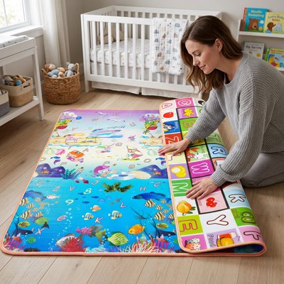 Tapis de sol bébé océan
