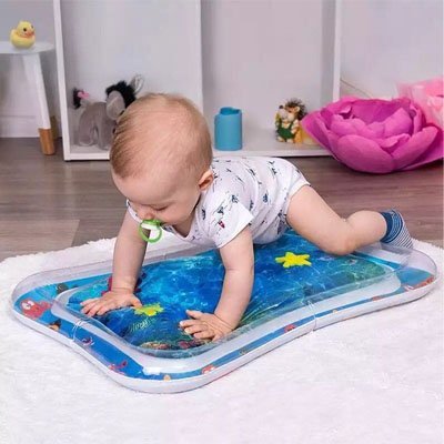 Tapis d'eau bébé fleur arrière