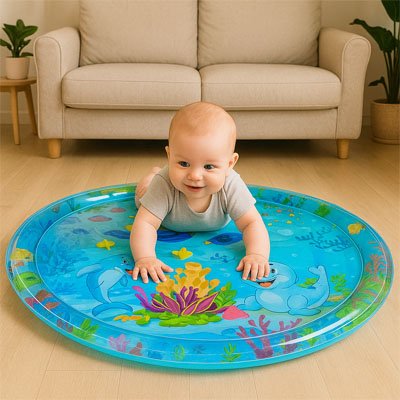 Tapis d'eau bebe tummy time