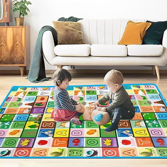 tapis d'éveil deux bebe
