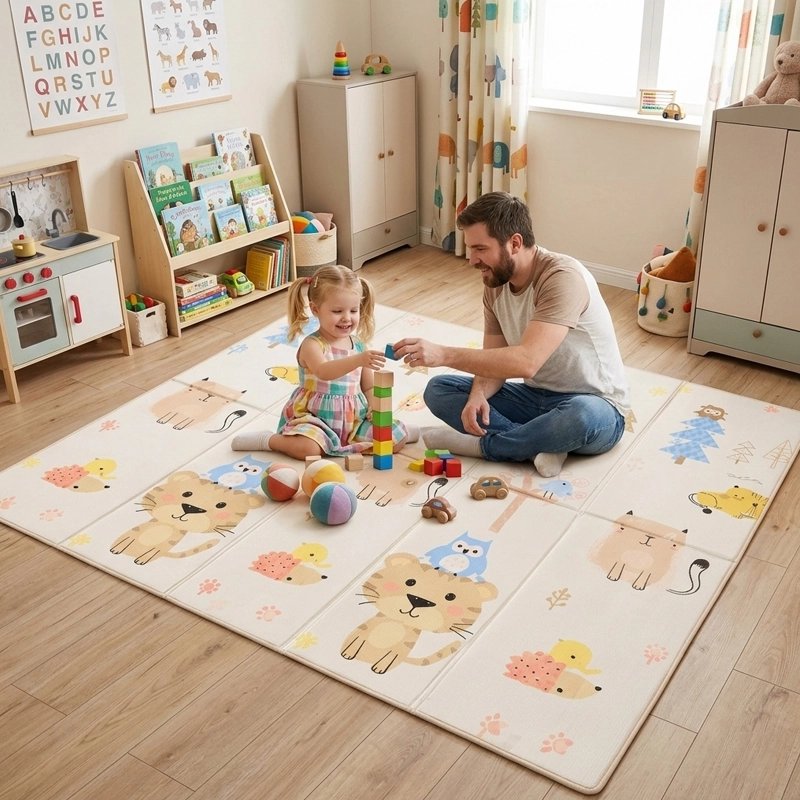 Tapis motricité bébé​ minou