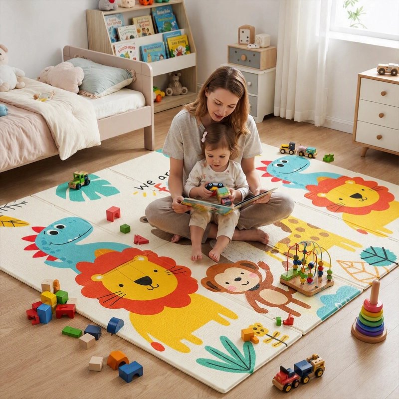 Tapis motricité bébé​ minous