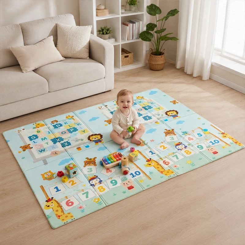 Tapis motricité bébé​ space