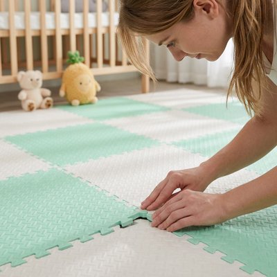 Tapis mousse puzzle assemblage